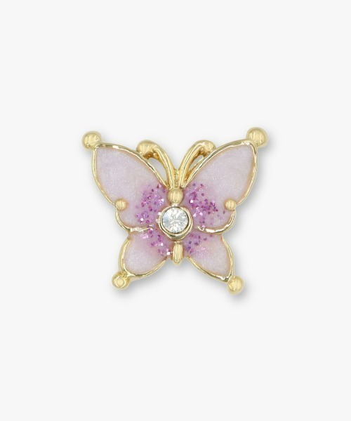 ANNA SUI(アナスイ)の「蝶モチーフ ピアス(ピアス(両耳用)・レディース・パープル/ピンク・FREE)」の10枚目の写真