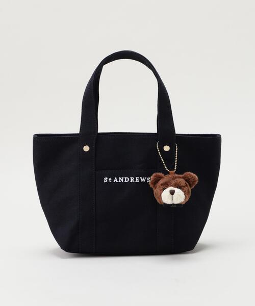 St ANDREWS(セントアンドリュース)の「【St ANDREWS】テディベアカートバッグ(トートバッグ・レディース・ホワイト/ネイビー/グリーン系その他2・FREE)」の14枚目の写真