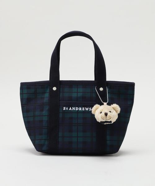 St ANDREWS(セントアンドリュース)の「【St ANDREWS】テディベアカートバッグ(トートバッグ・レディース・ホワイト/ネイビー/グリーン系その他2・FREE)」の15枚目の写真