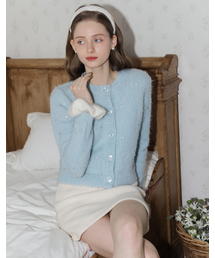 Bijou Mohair Blue Cardigan