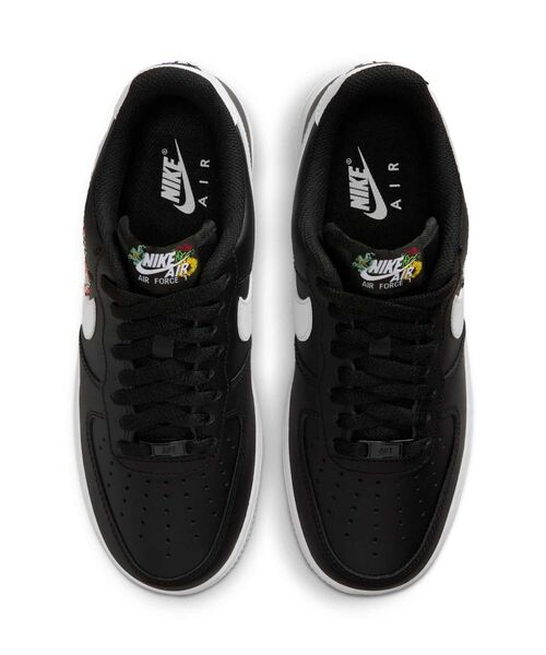 NIKE(ナイキ)の「ナイキ エア フォース 1 '07 プレミアム ウィメンズシューズ / Nike Air Force 1 '07 Premium Women's Shoes IB6644-001 Black(スニーカー・レディース・ブラック・25/24/22.5/22/23/23.5/24.5/25.5/26)」の4枚目の写真