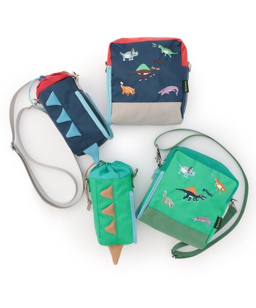 kladskap(クレードスコープ)の「恐竜やらかしショルダーバッグ(ショルダーバッグ・キッズ・ネイビー/エメラルド・F)」の5枚目の写真