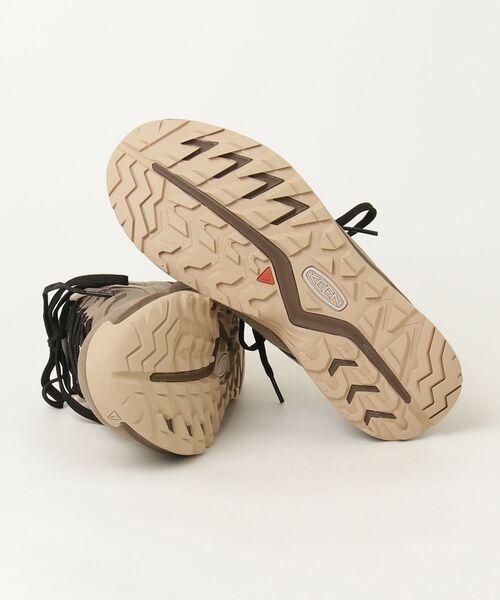 KEEN(キーン)の「HIGHTRAIL WP / ハイトレイル ウォータープルーフ / メンズ 防水シューズ(スニーカー・メンズ・ダークベージュ・27cm/26.5cm/26cm/25.5cm/30cm/29cm/28.5cm/28cm/27.5cm/25cm)」の3枚目の写真
