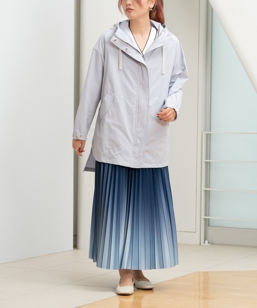 STRAWBERRY-FIELDS（ストロベリーフィールズ）の「ニットプリーツ（スカート・レディース・ベージュ/サックスブルー・2）」の15枚目の写真