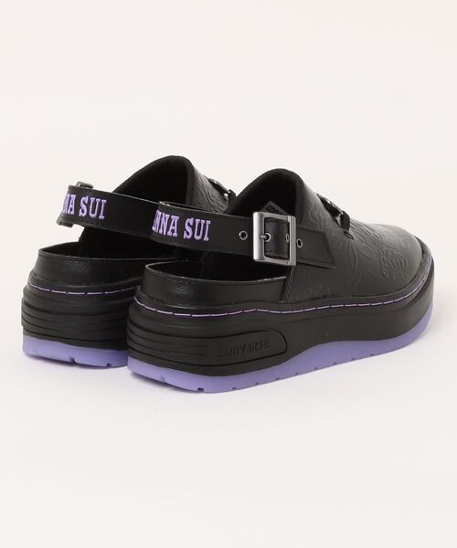 ANNA SUI(アナスイ)の「CONVERSE WEAPON PLTS CLG OX / ANNA SUI BLACK/PURPLE(スニーカー・レディース・ブラック・23cm/25cm/24.5cm/24cm/23.5cm)」の12枚目の写真