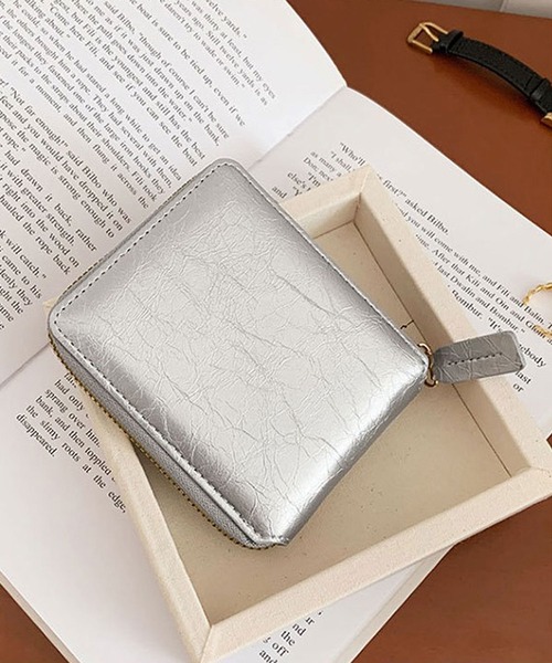 ammy.（エイミードット）の「【 ammy. / エイミードット 】 ミニマル ラウンジ ジップ 財布（財布・レディース・ブラウン/ダークブラウン/パープル/シルバー/アイボリー/ブラック・FREE）」の12枚目の写真