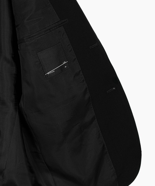 LAD MUSICIAN（ラッドミュージシャン）の「WOOL GABARDINE STANDARD JACKET（テーラードジャケット・メンズ・ブラック・42/46/44）」の9枚目の写真