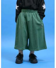 b・ROOM（ビールーム）の「8分丈ワイドスウェットパンツ【MNCM】（スウェットパンツ）」