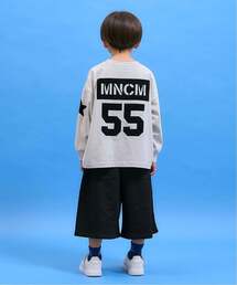 b・ROOM（ビールーム）の「8分丈ワイドスウェットパンツ【MNCM】（スウェットパンツ）」