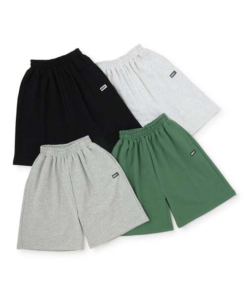 b・ROOM(ビールーム)の「8分丈ワイドスウェットパンツ【MNCM】(スウェットパンツ・キッズ・ホワイト系その他/ブラック/カーキ/トップグレー・110cm/130cm/140cm/150cm/120cm)」の18枚目の写真