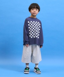b・ROOM | 8分丈ワイドスウェットパンツ【MNCM】(スウェットパンツ)