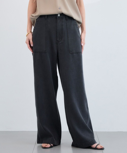 BARNYARDSTORM(バンヤードストーム)の「BARNYARDSTORM / テンセルワイドデニム【WEB限定サイズL】(デニムパンツ・レディース・グレー/インディゴブルー・M/S/L)」の13枚目の写真