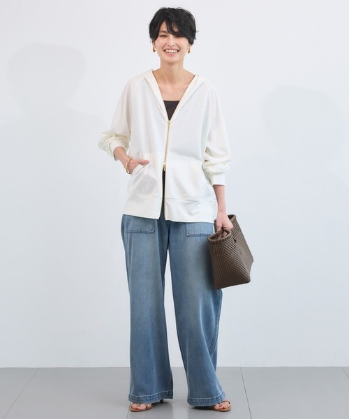 BARNYARDSTORM(バンヤードストーム)の「BARNYARDSTORM / テンセルワイドデニム【WEB限定サイズL】(デニムパンツ・レディース・グレー/インディゴブルー・M/S/L)」の18枚目の写真