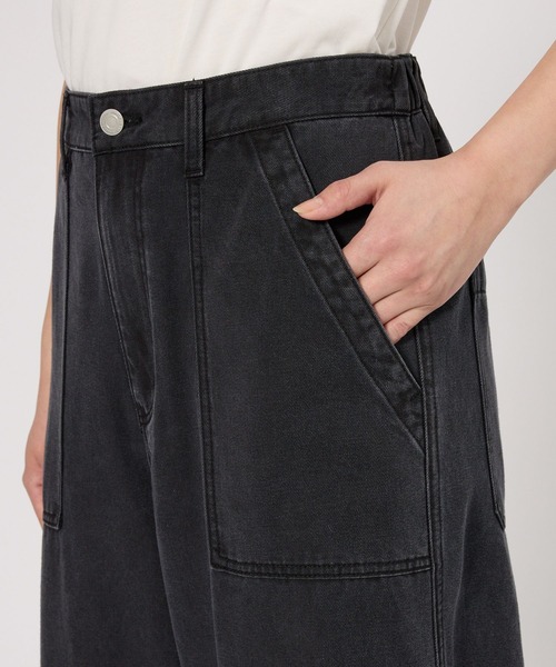 BARNYARDSTORM(バンヤードストーム)の「BARNYARDSTORM / テンセルワイドデニム【WEB限定サイズL】(デニムパンツ・レディース・グレー/インディゴブルー・M/S/L)」の12枚目の写真