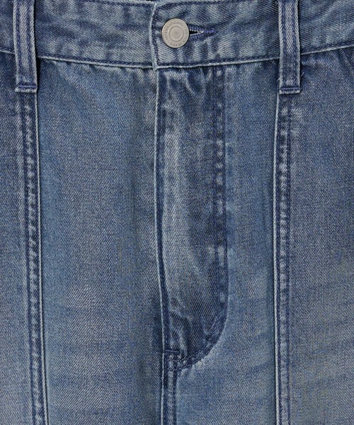 BARNYARDSTORM(バンヤードストーム)の「BARNYARDSTORM / テンセルワイドデニム【WEB限定サイズL】(デニムパンツ・レディース・グレー/インディゴブルー・M/S/L)」の6枚目の写真