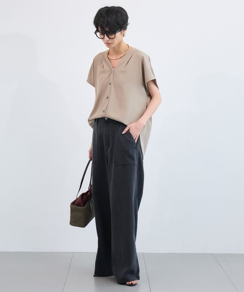 BARNYARDSTORM(バンヤードストーム)の「BARNYARDSTORM / テンセルワイドデニム【WEB限定サイズL】(デニムパンツ・レディース・グレー/インディゴブルー・M/S/L)」の17枚目の写真