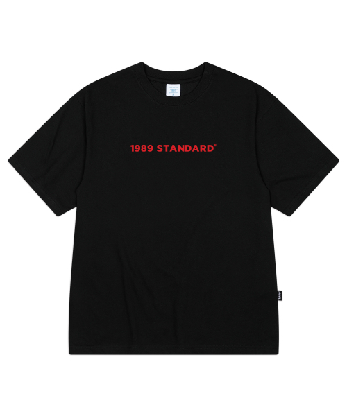 1989STANDARD(1989スタンダード)の「ベーシックロゴクールコットンオーバーサイズ半袖(SISSTD-0006)(Tシャツ/カットソー・メンズ・ホワイト/ライトグレー/ブラック/ネイビー・MEDIUM/LARGE/X-LARGE)」の7枚目の写真