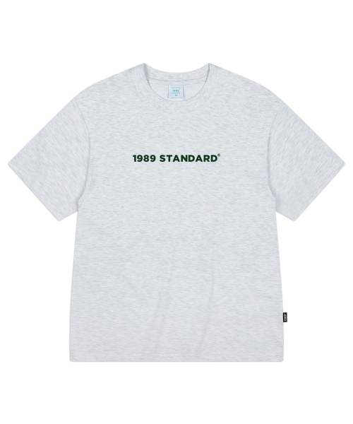 1989STANDARD(1989スタンダード)の「ベーシックロゴクールコットンオーバーサイズ半袖(SISSTD-0006)(Tシャツ/カットソー・メンズ・ホワイト/ライトグレー/ブラック/ネイビー・MEDIUM/LARGE/X-LARGE)」の6枚目の写真
