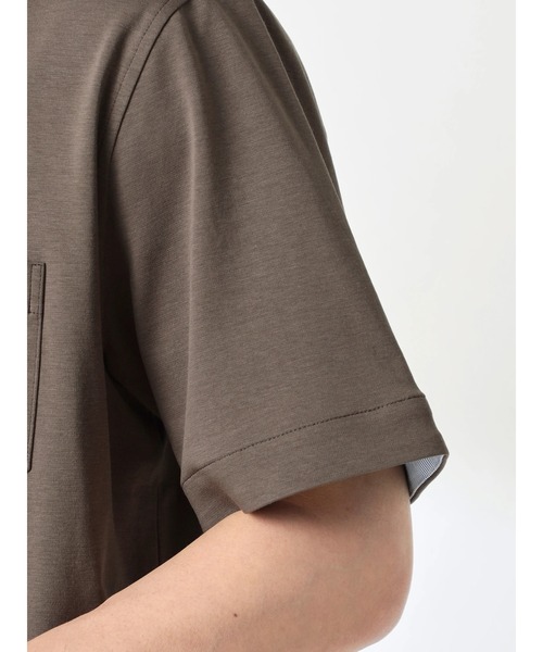 McGREGOR（マックレガー）の「シルケットポンチポロ（ポロシャツ・メンズ・ブラウン/アイボリー・M/L/XL）」の9枚目の写真