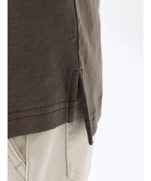 McGREGOR（マックレガー）の「シルケットポンチポロ（ポロシャツ・メンズ・ブラウン/アイボリー・M/L/XL）」の12枚目の写真