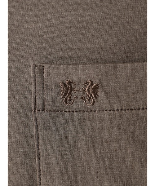 McGREGOR（マックレガー）の「シルケットポンチポロ（ポロシャツ・メンズ・ブラウン/アイボリー・M/L/XL）」の16枚目の写真