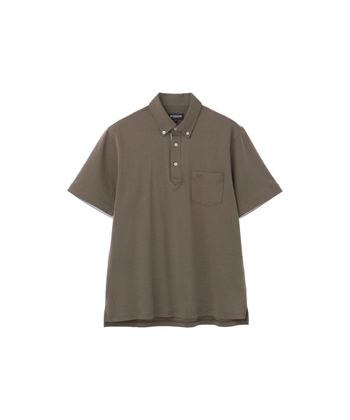 McGREGOR（マックレガー）の「シルケットポンチポロ（ポロシャツ・メンズ・ブラウン/アイボリー・M/L/XL）」の18枚目の写真