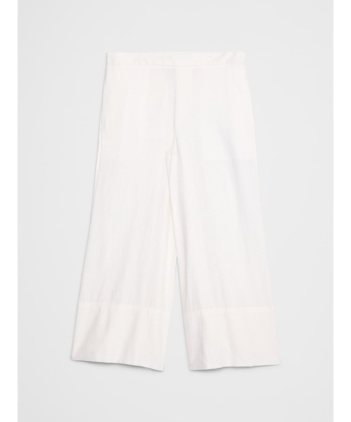 BANANA REPUBLIC FACTORY STORE(バナナリパブリック ファクトリーストア)の「BANANA REPUBLIC FACTORY STORE ハイライズ リネンブレンド ワイドレッグ クロップド プルオンパンツ(その他パンツ・レディース・ホワイト系その他/ブラウン/グリーン/ホワイト/ブルー・S/XS/L/M)」の12枚目の写真