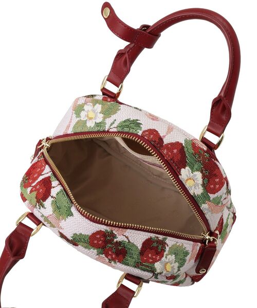 Maison de FLEUR（メゾンドフルール）の「いちごゴブラン2Wayボストン