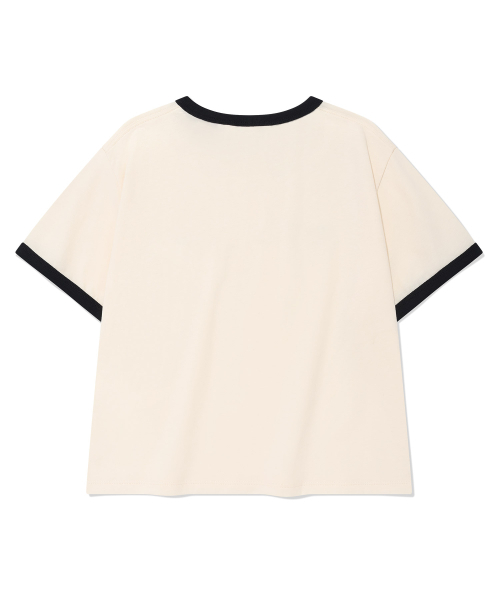 COVERNAT WOMAN(カバーナットウーマン)の「ウーマンクロップクーパーロゴリンガーTシャツアイボリー(Tシャツ/カットソー・レディース・その他・WS/WM)」の13枚目の写真