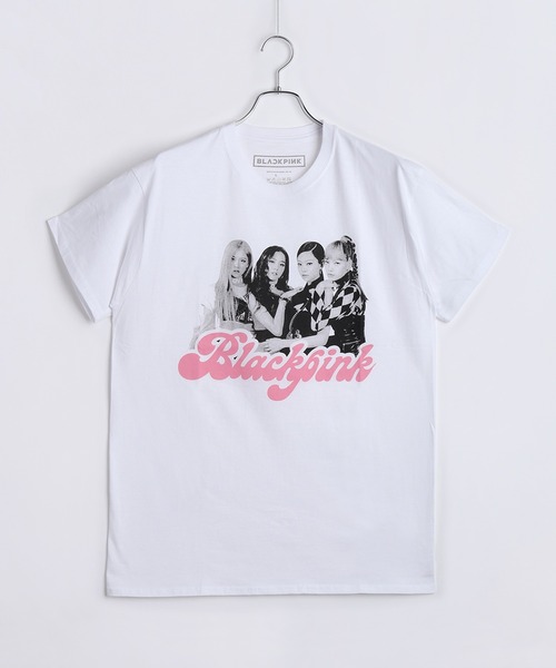 ROCK-OFF(ロックオフ)の「ROCKOFF オーバーサイズ ブラックピンク / BLACK PINK グラフィック 半袖Tシャツ フォトプリント ロゴT K-POP 韓国ファッション(Tシャツ/カットソー・メンズ・ホワイト/ブラック/ブラック系その他2/ブラック系その他・M/L/XL)」の5枚目の写真