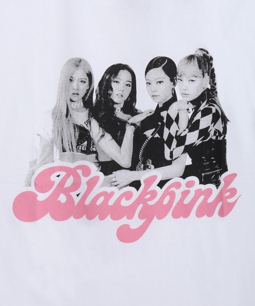 ROCK-OFF(ロックオフ)の「ROCKOFF オーバーサイズ ブラックピンク / BLACK PINK グラフィック 半袖Tシャツ フォトプリント ロゴT K-POP 韓国ファッション(Tシャツ/カットソー・メンズ・ホワイト/ブラック/ブラック系その他2/ブラック系その他・M/L/XL)」の7枚目の写真