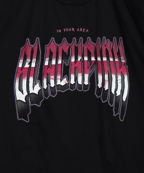 ROCK-OFF(ロックオフ)の「ROCKOFF オーバーサイズ ブラックピンク / BLACK PINK グラフィック 半袖Tシャツ フォトプリント ロゴT K-POP 韓国ファッション(Tシャツ/カットソー・メンズ・ホワイト/ブラック/ブラック系その他2/ブラック系その他・M/L/XL)」の15枚目の写真