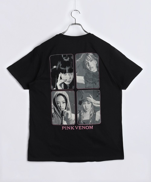 ROCK-OFF(ロックオフ)の「ROCKOFF オーバーサイズ ブラックピンク / BLACK PINK グラフィック 半袖Tシャツ フォトプリント ロゴT K-POP 韓国ファッション(Tシャツ/カットソー・メンズ・ホワイト/ブラック/ブラック系その他2/ブラック系その他・M/L/XL)」の17枚目の写真