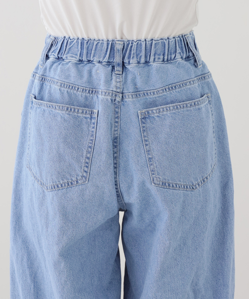 Bonum(ボナム)の「ライトデニムバレルデニムパンツ(デニムパンツ・レディース・コバルトブルー・LARGE/MEDIUM)」の9枚目の写真