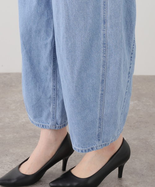 Bonum(ボナム)の「ライトデニムバレルデニムパンツ(デニムパンツ・レディース・コバルトブルー・LARGE/MEDIUM)」の11枚目の写真