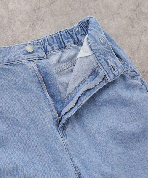 Bonum(ボナム)の「ライトデニムバレルデニムパンツ(デニムパンツ・レディース・コバルトブルー・LARGE/MEDIUM)」の16枚目の写真