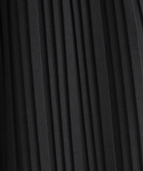 SHOO・LA・RUE（シューラルー）の「【S-LL/柄が選べる】ウエストゴムでらくちん 上品な光沢感　大人プリーツイージーパンツ（その他パンツ・レディース・ブラック系3/アイボリー系6/ブラック/ネイビー系5・02/03/04/01）」の8枚目の写真