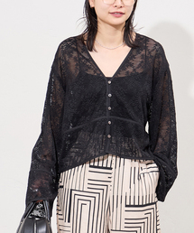 JOURNAL STANDARD | フラワーメッシュカーディガン(カーディガン/ボレロ)