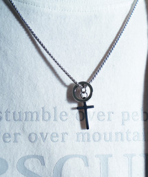 ZIP FIVE（ジップファイブ）の「ステンレス素材 3タイプ シルバーネックレス（ネックレス）」