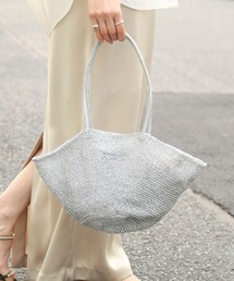 The Bagmati | 【BAGMATI/ バグマティ】バケットメタリックカゴ(かごバッグ)