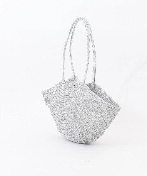 The Bagmati（ザバグマティ）の「【BAGMATI/ バグマティ】バケットメタリックカゴ（かごバッグ・レディース・シルバー・FREE）」の6枚目の写真