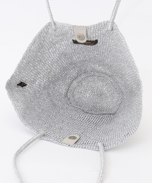 The Bagmati（ザバグマティ）の「【BAGMATI/ バグマティ】バケットメタリックカゴ（かごバッグ・レディース・シルバー・FREE）」の8枚目の写真