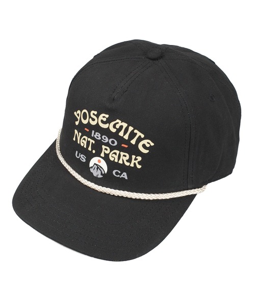 AMERICAN NEEDLE(アメリカンニードル)の「【AMERICAN NEEDLE/アメリカンニードル】Yosemite National Park Heritage Patch Rope Cap(キャップ・メンズ・ブラック・FREE)」の4枚目の写真