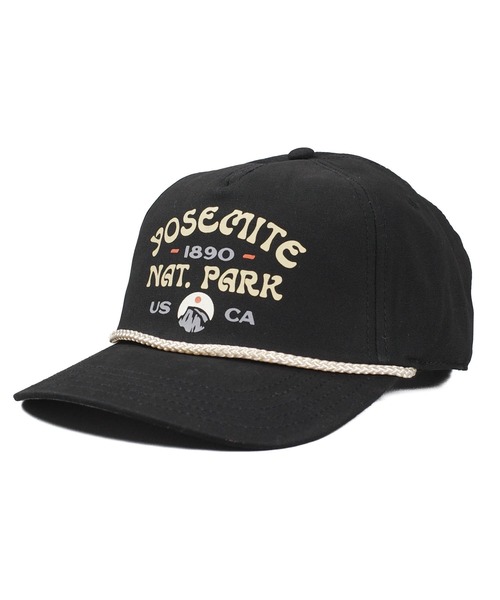 AMERICAN NEEDLE(アメリカンニードル)の「【AMERICAN NEEDLE/アメリカンニードル】Yosemite National Park Heritage Patch Rope Cap(キャップ・メンズ・ブラック・FREE)」の6枚目の写真