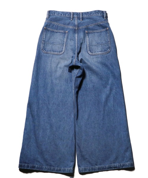 superNova.（スーパーノヴァ）の「Baggy jeans Old vintage wash（デニムパンツ・メンズ・インディゴブルー・SMALL/MEDIUM）」の2枚目の写真