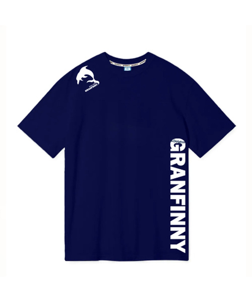 GRANFINNY(グランフィニ)の「ドルフィン 半袖Tシャツ GSN(Tシャツ/カットソー・レディース・ホワイト/ブラック/ネイビー/ブルーグレー/イエロー系その他・MEDIUM/LARGE/X-LARGE/2XL)」の4枚目の写真