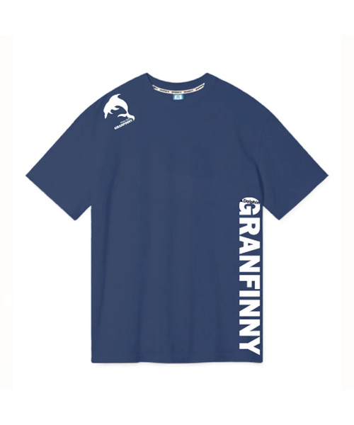 GRANFINNY(グランフィニ)の「ドルフィン 半袖Tシャツ GSN(Tシャツ/カットソー・レディース・ホワイト/ブラック/ネイビー/ブルーグレー/イエロー系その他・MEDIUM/LARGE/X-LARGE/2XL)」の3枚目の写真