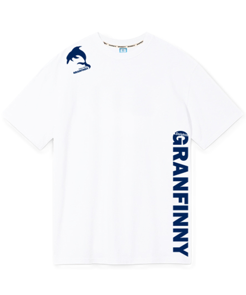 GRANFINNY(グランフィニ)の「ドルフィン 半袖Tシャツ GSN(Tシャツ/カットソー・レディース・ホワイト/ブラック/ネイビー/ブルーグレー/イエロー系その他・MEDIUM/LARGE/X-LARGE/2XL)」の6枚目の写真