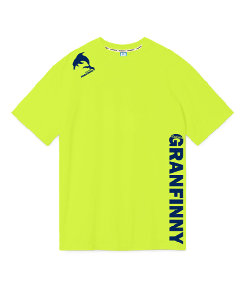 GRANFINNY(グランフィニ)の「ドルフィン 半袖Tシャツ GSN(Tシャツ/カットソー・レディース・ホワイト/ブラック/ネイビー/ブルーグレー/イエロー系その他・MEDIUM/LARGE/X-LARGE/2XL)」の9枚目の写真