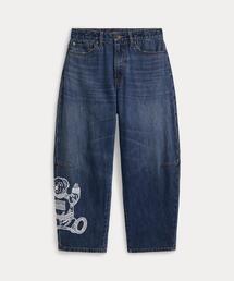 POLO RALPH LAUREN CHILDRENSWEAR（ポロ ラルフ ローレン チルドレンズウェア）の「カーブド テーパード Polo ベア ジーンズ（デニムパンツ）」